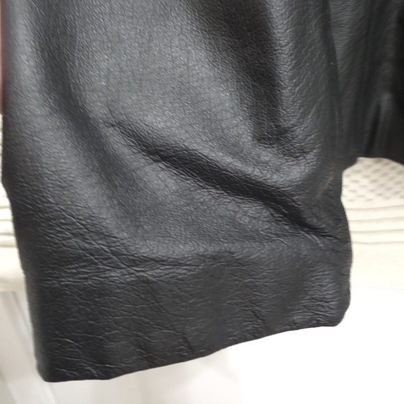 east 5th Genuine 100% NAPA Black Leather Womens Jacket Zip Up Small EUC - Picture 9 of 13